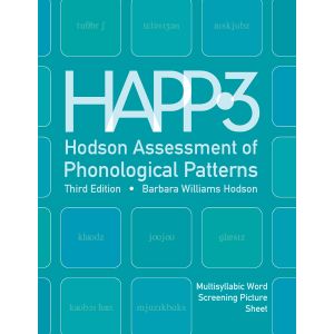 HAPP-3 Virtual Multisyllabic Word Screening Picture Sheet
